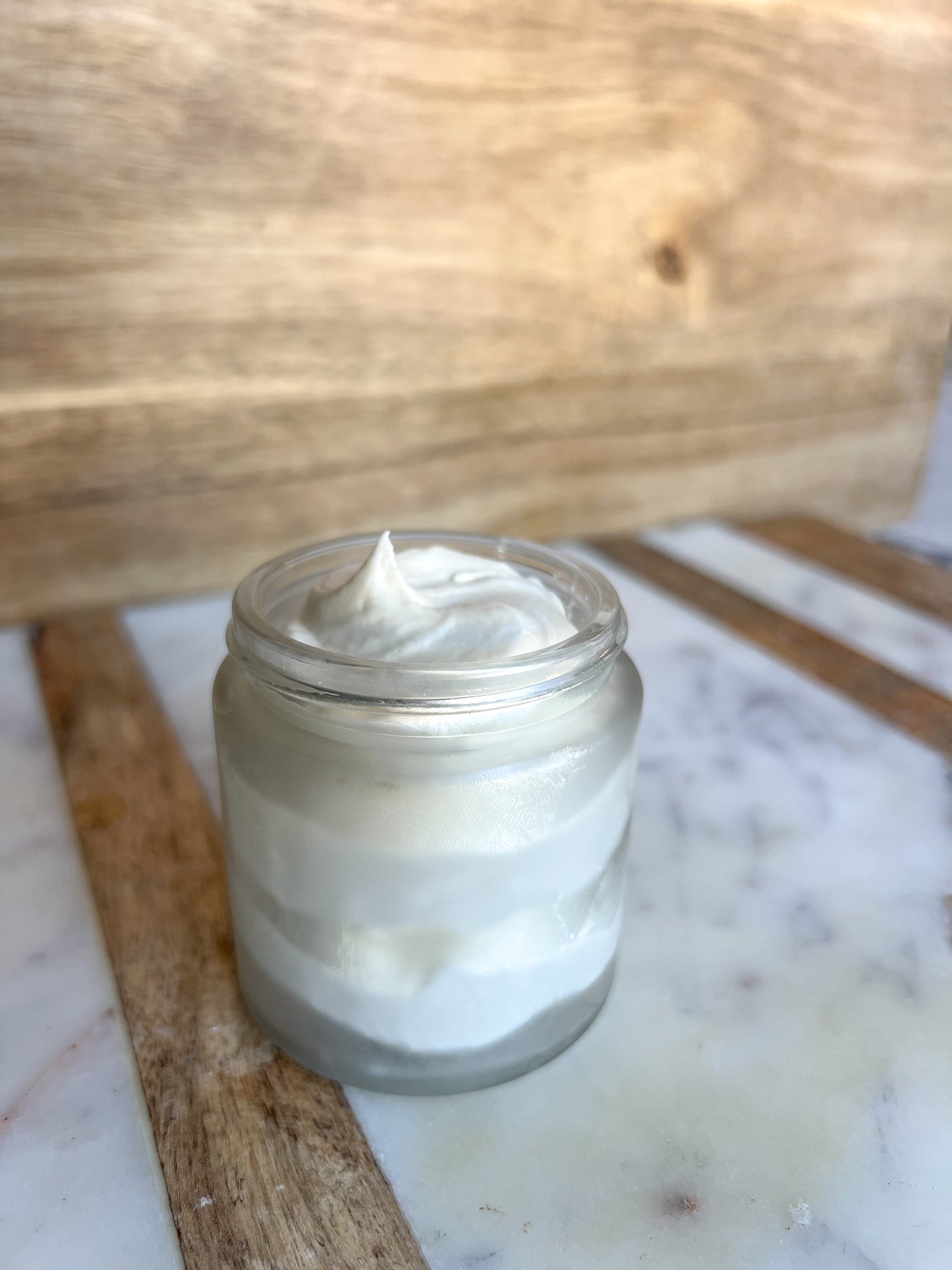 Whipped body butter