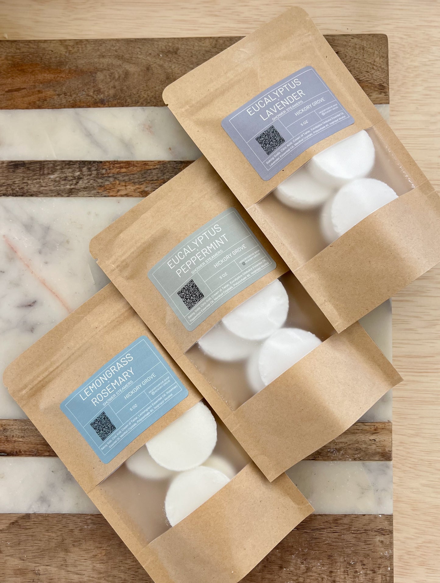 Shower steamers